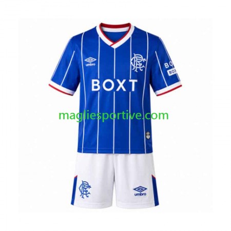Completo Calcio Rangers Bambino Divisa Prima 2026-2027 Completo Calcio Rangers Bambino Divisa Prima 2026-2027